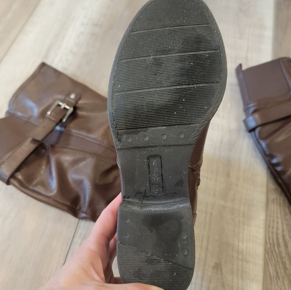 Dark brown boots - Picture 4 of 5